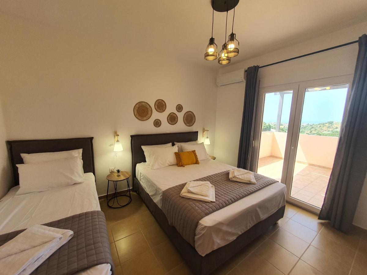 Natural View Villa With Private Pool Skouloufia Exterior photo