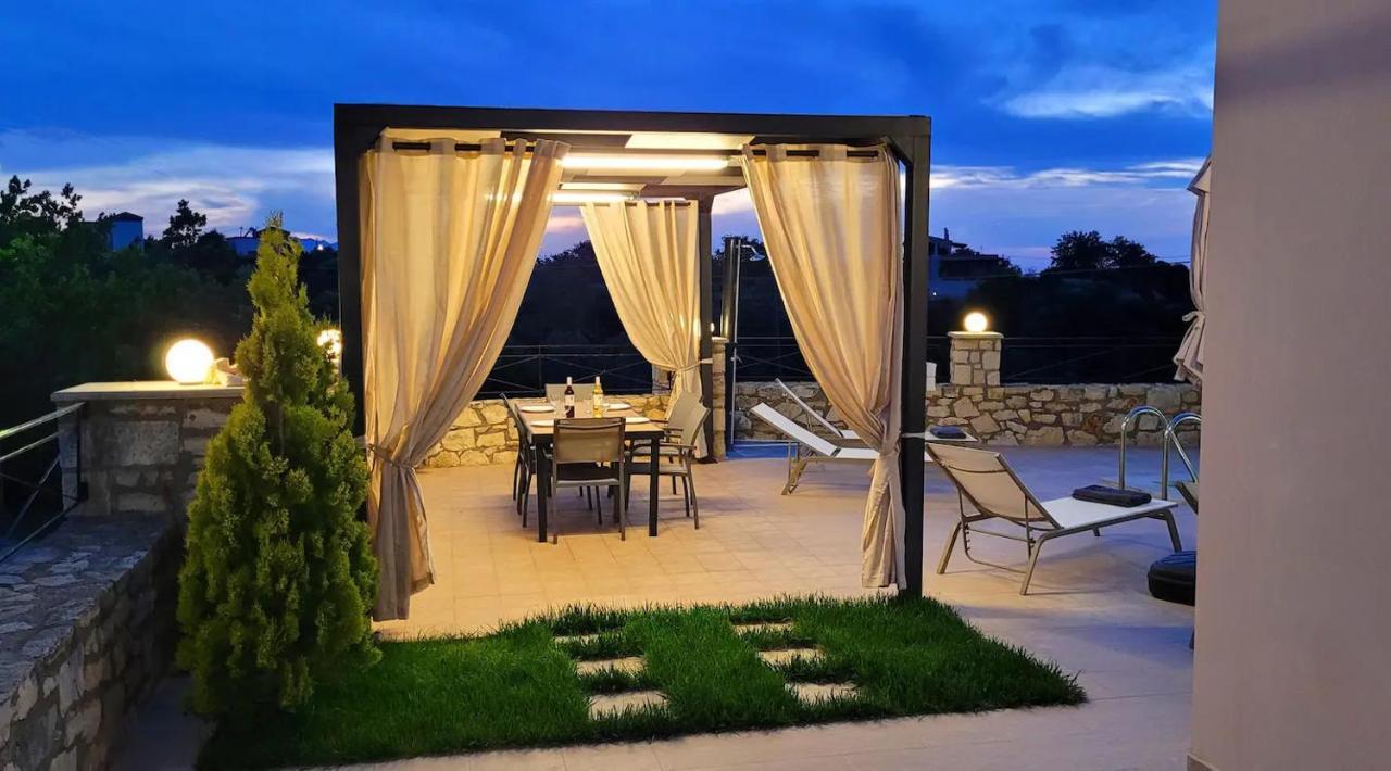Natural View Villa With Private Pool Skouloufia Exterior photo